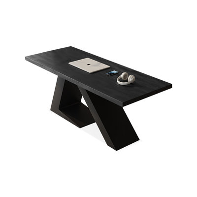 Rectangular Solid Wood+Iron desks