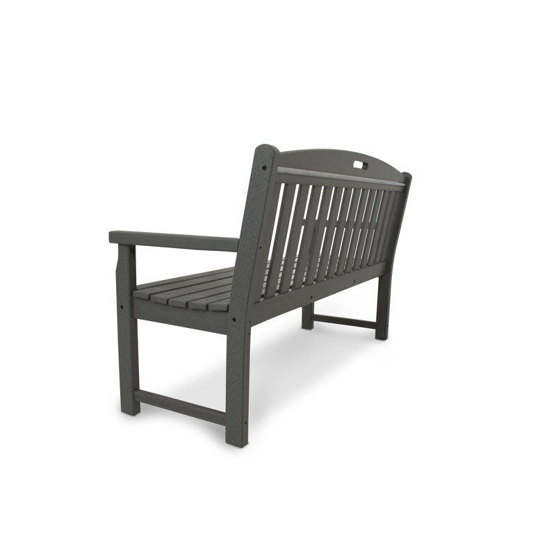 Banc club POLYWOOD, H 36 po x l 60 po x P 24,5 po, Gris
