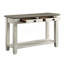 Mobilier de salon en bois avec tablette à 2 tiroirs Rosy-81415781