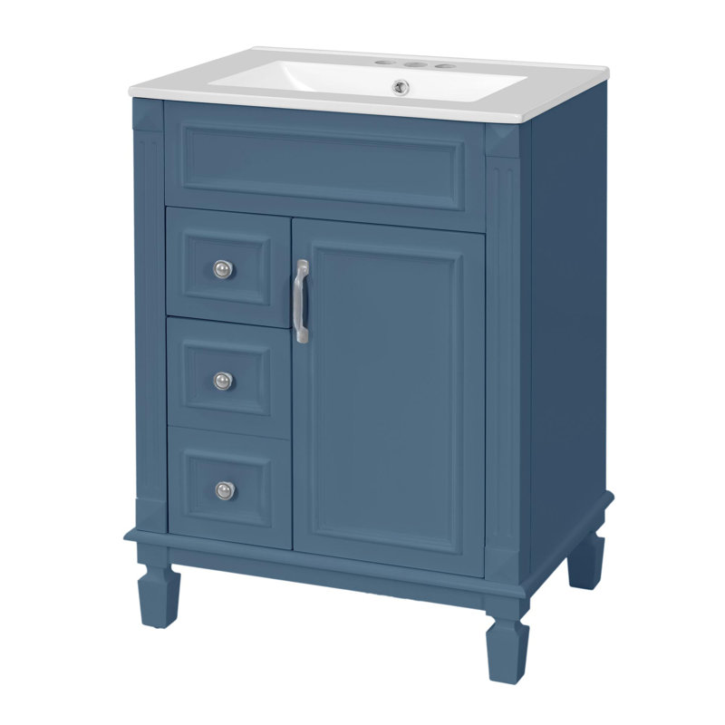 Modern 24-Inch Single Bathroom Vanity