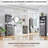 Farmhouse Over The Toilet Storage Cabinet, Wood Bathroom Cabinet With Adjustable Shelf-1499902779