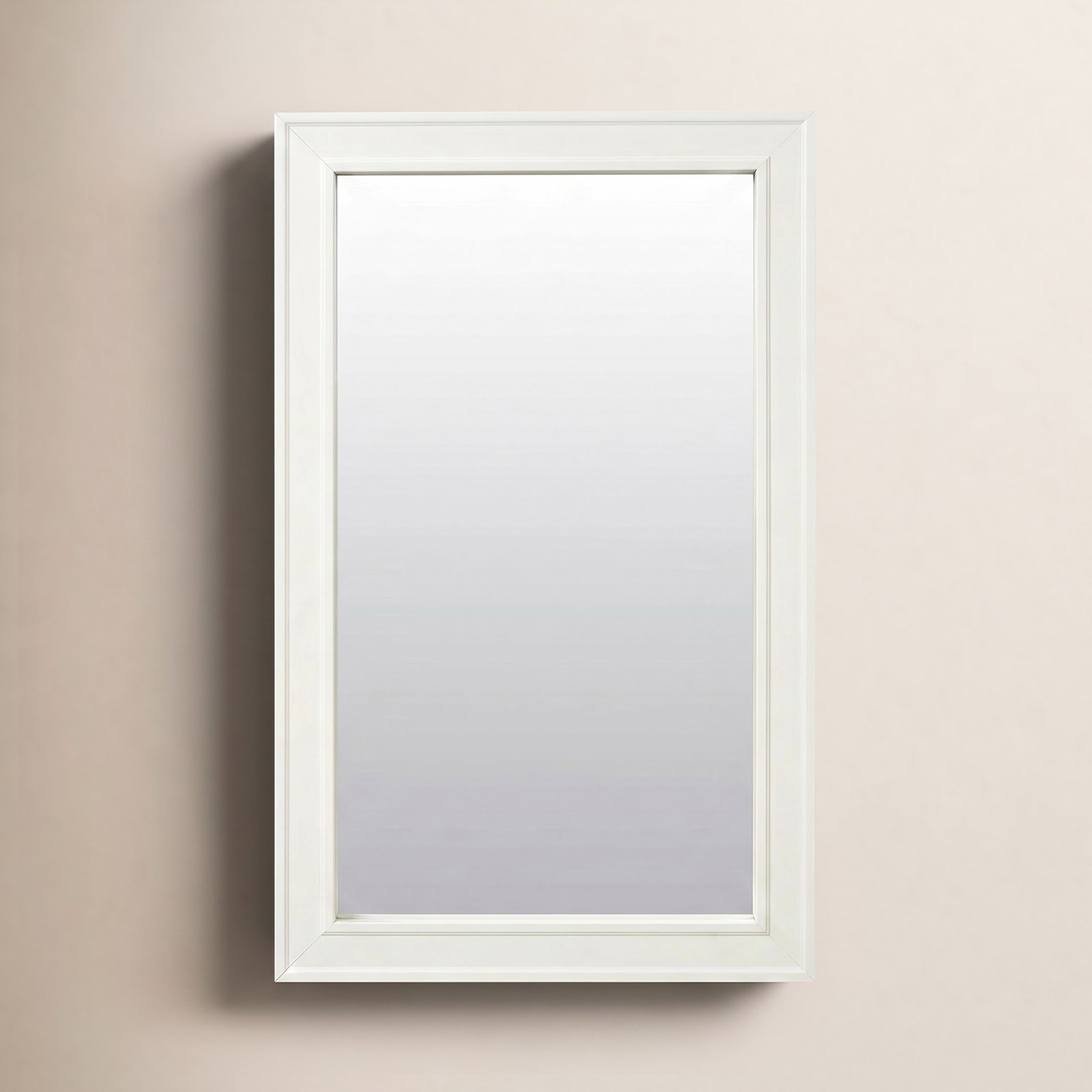 Jenkins Recessed Medicine Cabinet, 22.25" H x 16.625" W x 5" D