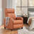 Mcghee Faux Leather Recliner-1575485100