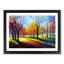 Colourful Spring Forest - Single Picture Frame Print-935616394-935609716