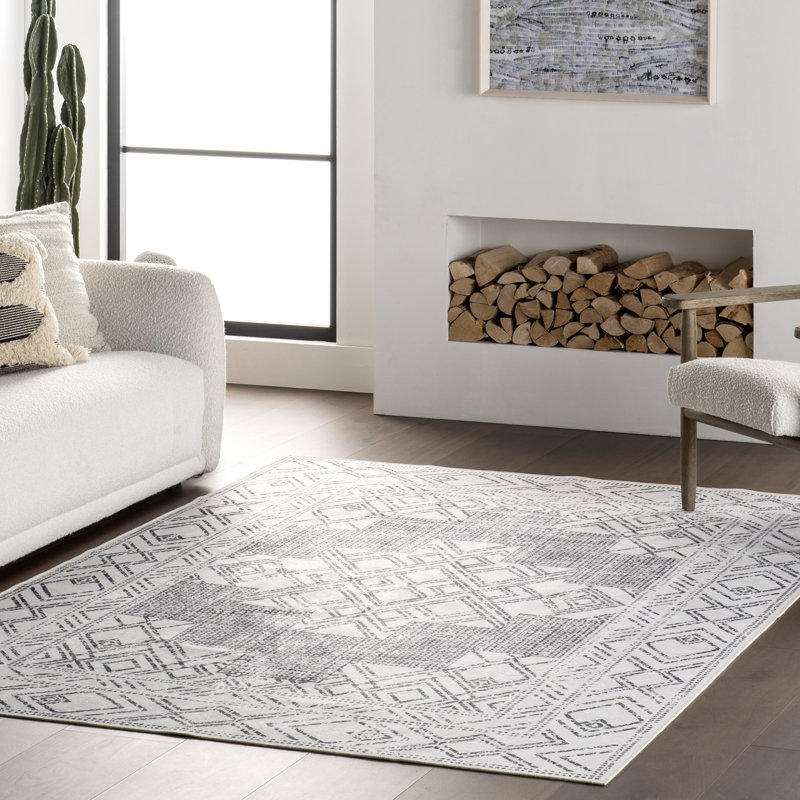 Tapis tribal August SpinClean, Rond 6 pi