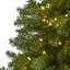 Arbre de Noël artificiel pin vert avec lumières claires/blanches-1394123715
