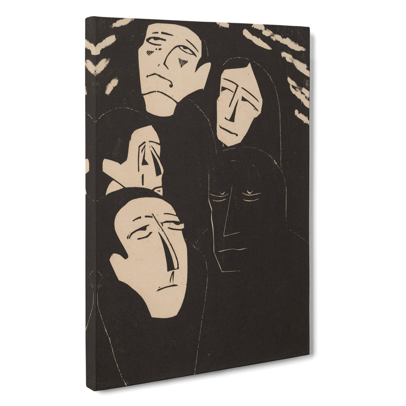 Eavesdropping by Walter Gramatte - Wrapped Canvas, 50cm H x 35cm W x 3cm D