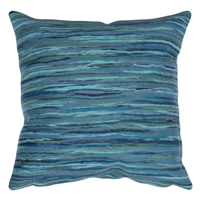Visions III Abstract Outdoor Throw Pillow
