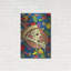 Latitude Run® «Pizza Slice With Toppings» par Ron Magnes, art mural en métal-2059254069