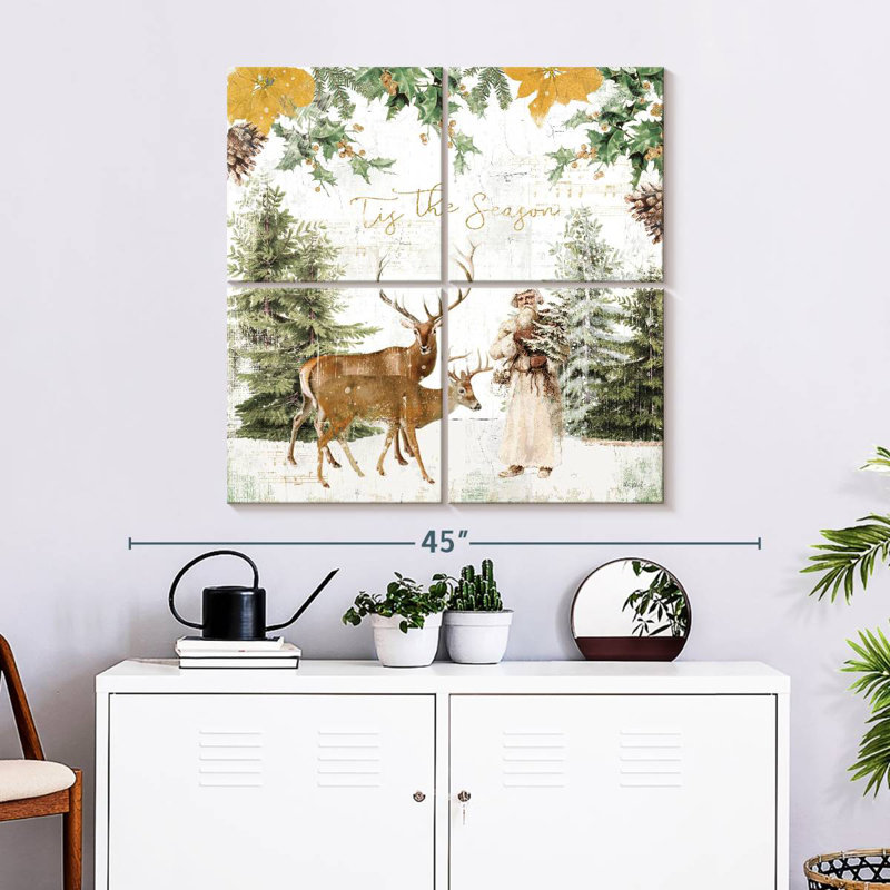 Lelend Wooded Holiday II doré
