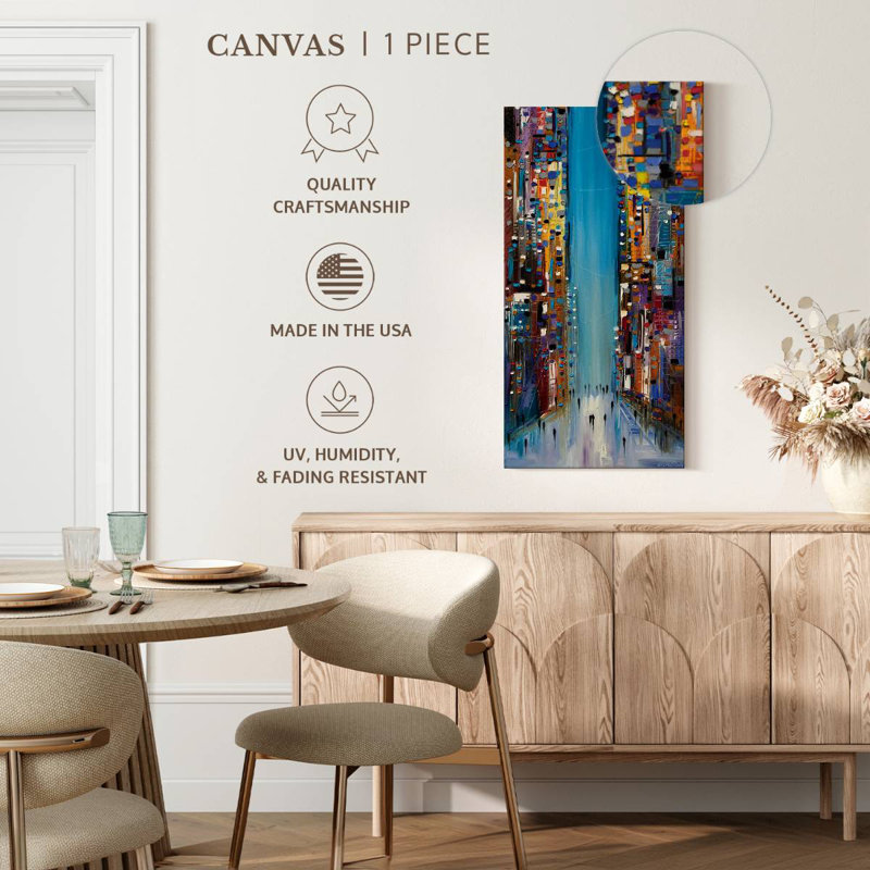 City Expression, 36" H x 18" W