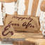  Coussin Burlap