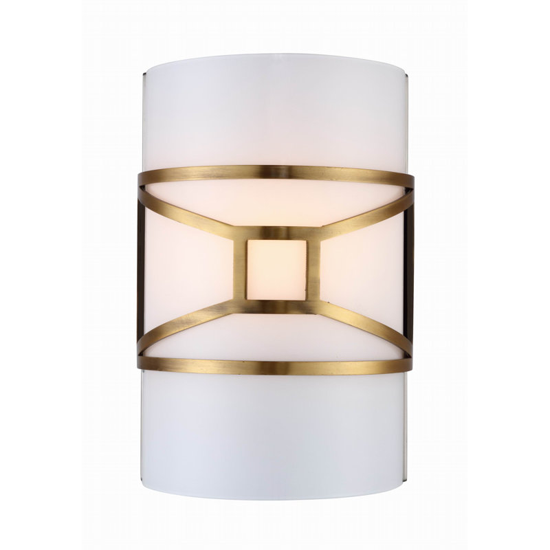 Hultgren Flush Mounted Sconce, Brass
