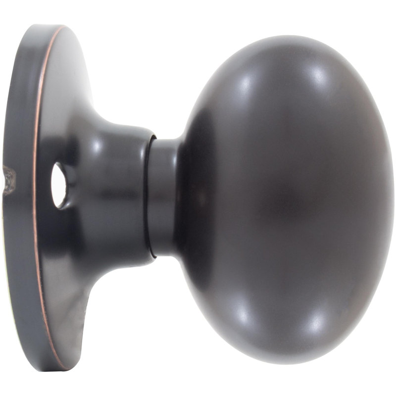 Poignée de porte factice simple Springhill, Bronze vintage