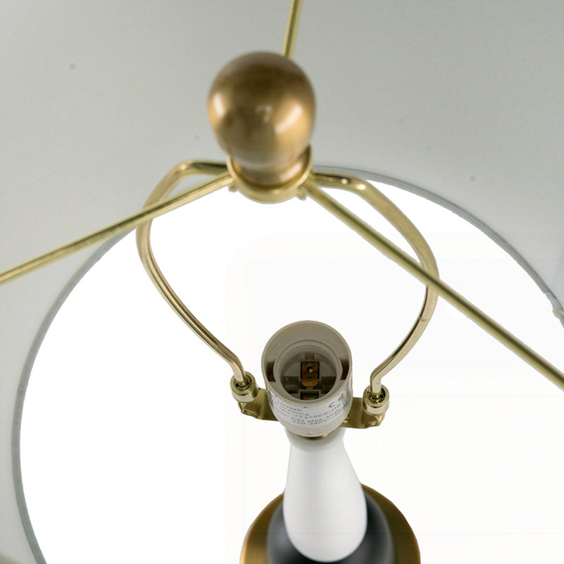 Lampes de table modernes, H 30,2 po x l 11 po x P 11 po, Multi-couleur, Multi-couleur, Fer