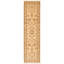 Tapis de couloir crème en tapis décoratif laine de conception unique 2 pi 7 po x 10 pi 2 po noué à la main new age ushak