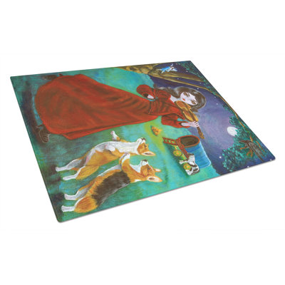 Wood Glass Cutting Board