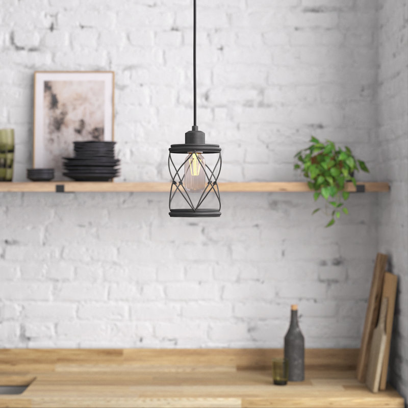 Luminaire suspendu géométrique 1 lumière Blain