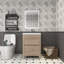 Meuble-lavabo simple 23,5 po avec plateau Laverock-832213102