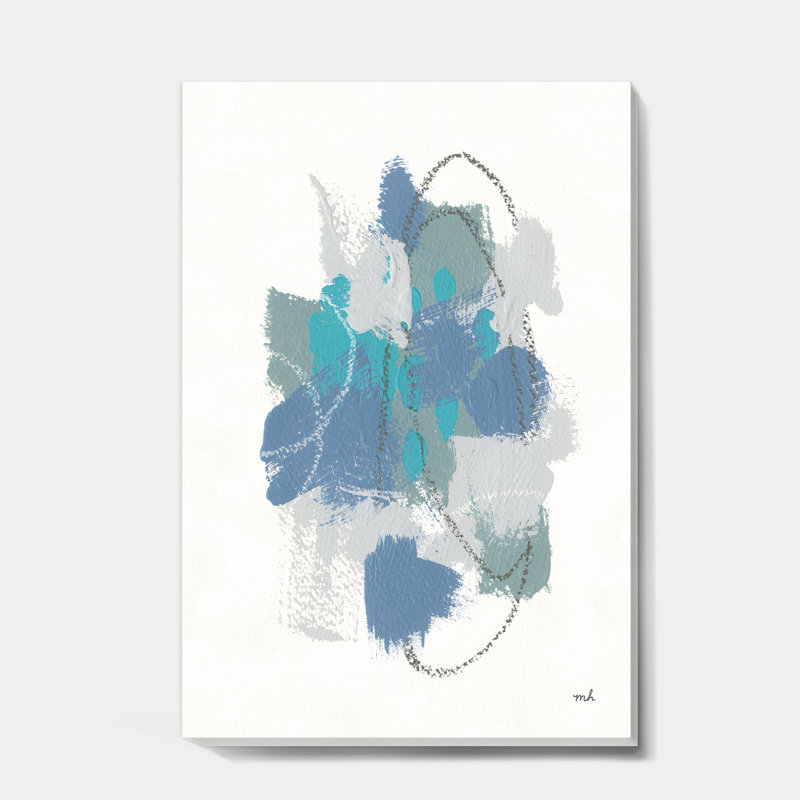 «Hopeful III», reproduction d'art sur toile tendue, H 40 po x l 30 po x 1,5 po