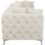 Canapé modulaire en velours à accoudoirs carrés 138 po-87475418