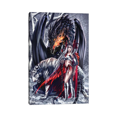 «Zodiac Cancer» par Ruth Thompson, impression sur toile tendue