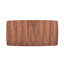 Natural Wood And Black Base - Rectangular Dining Table Appeal For Multiple Uses Finish