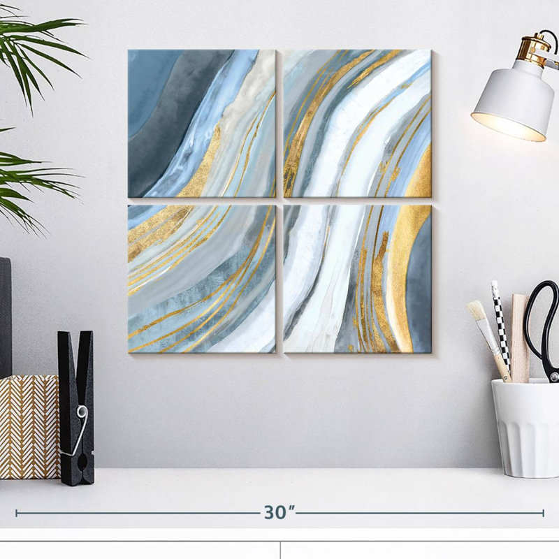 Agate dorée Avery I, H 18 po x l 18 po
