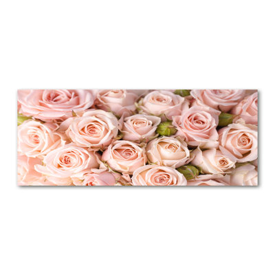 Roses 1 Piece Wrapped Canvas Wall Art