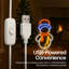 Snowman LED Neon  Festive Light with Stand
