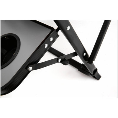 Chaise de réalisateur pliante portative surdimensionnée robuste avec table d'appoint et poche pour les activités de plein air