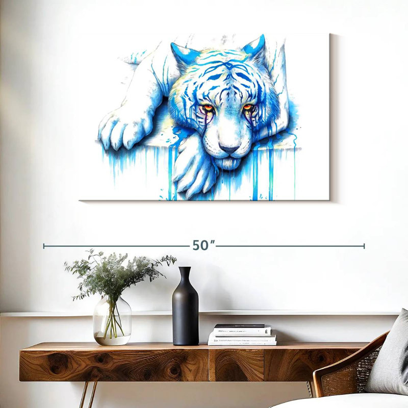 Blue Tears, 26" H x 39" W