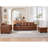 3-Piece Faux Leather Living Room Set-1902680978
