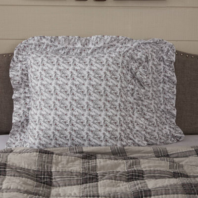 Cotton Floral Sham Set