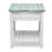 Decastro Coastal Solid Wood White Washed End Table with Storage-933501142