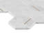 Morgana Polished Marble And Brass Mosaic-2109376910