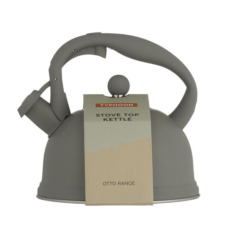  Typhoon OTTO 1.9QT WHISTLING KETTLE, Gray