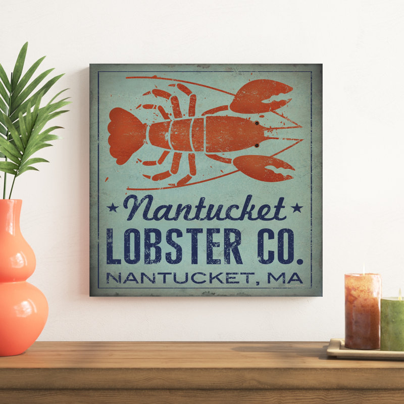 Carré de homard Nantucket, H 20 po x l 20 po x P 1,25 po