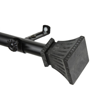 Spenser Adjustable Single Curtain Pole