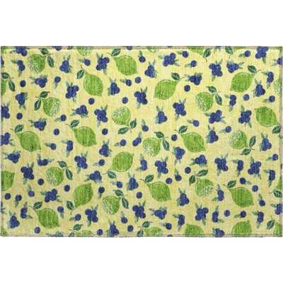Premium Machine Washable Mayfield  Fruits Rug