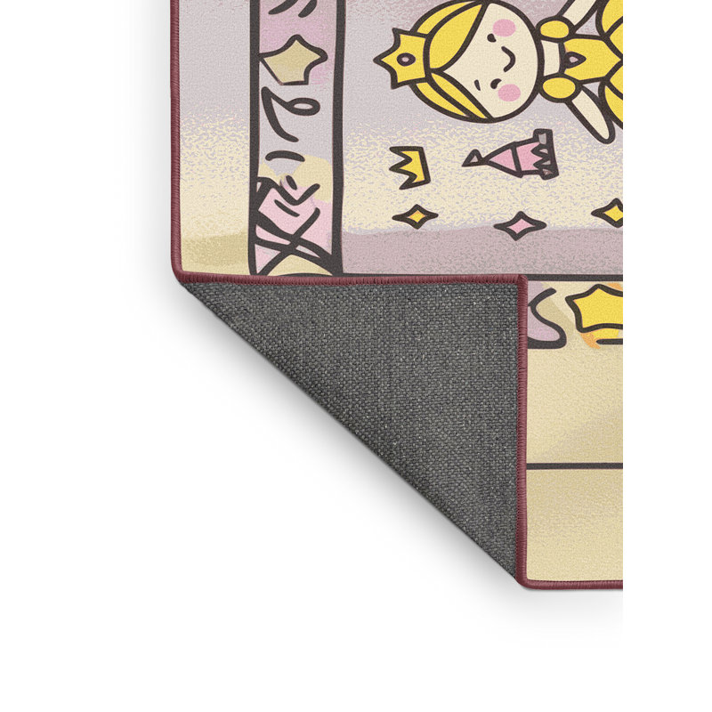 Tapis fantaisie East Urban Home, Rectangulaire 2 pi x 3 pi