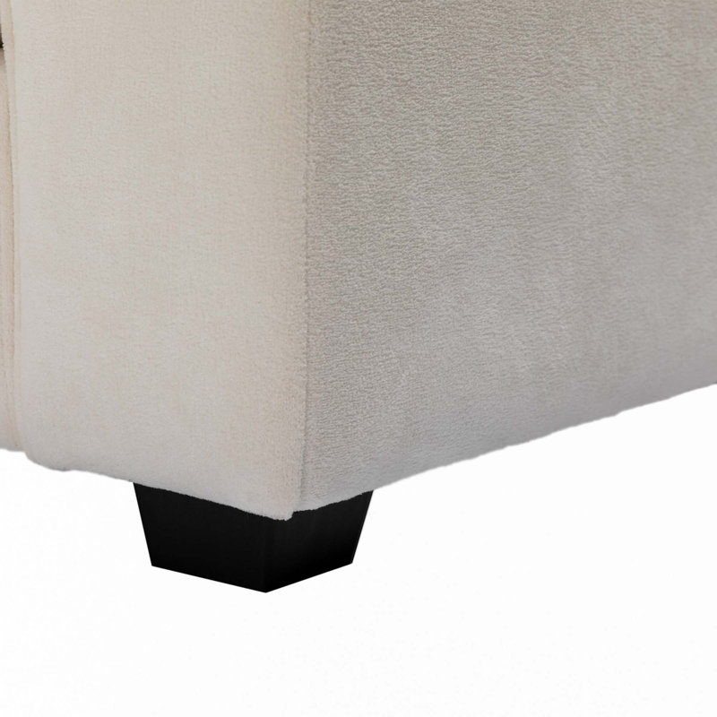 Causeuse Loveseat, Beige