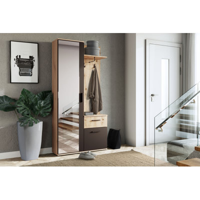 Hall Tree 97cm Wide with Shoe Storage