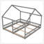 Lit plateforme simple, deux lits partagés-2057282276