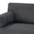Keeley Dark Gray Micro Boucle Fabric Sofa with Walnut Wood Legs-1481025339-1497529521
