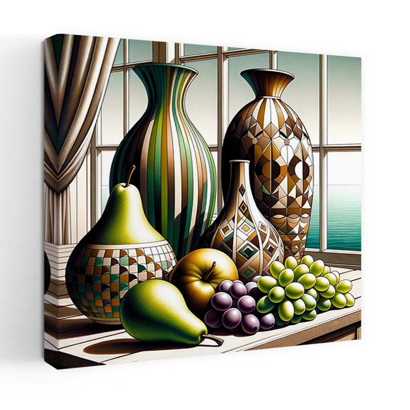 Art contemporain contemporain, H 18 po x l 18 po