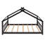 Lit double en bois pleine grandeur, espresso-117249854-117249855