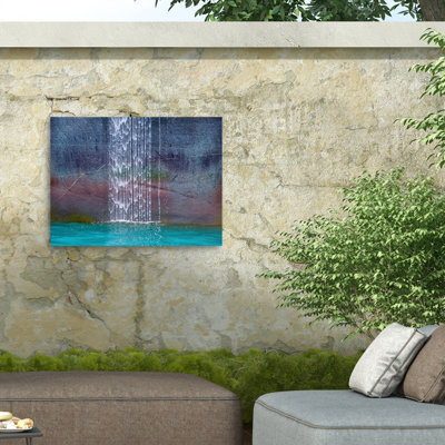 «Ignacio Palacios Waterfall on Canvas» par Ignacio Palacios, reproduction