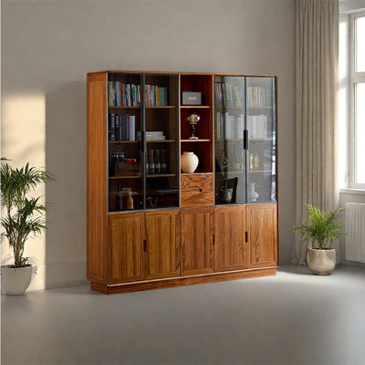 Bibliothèque simple de style européen