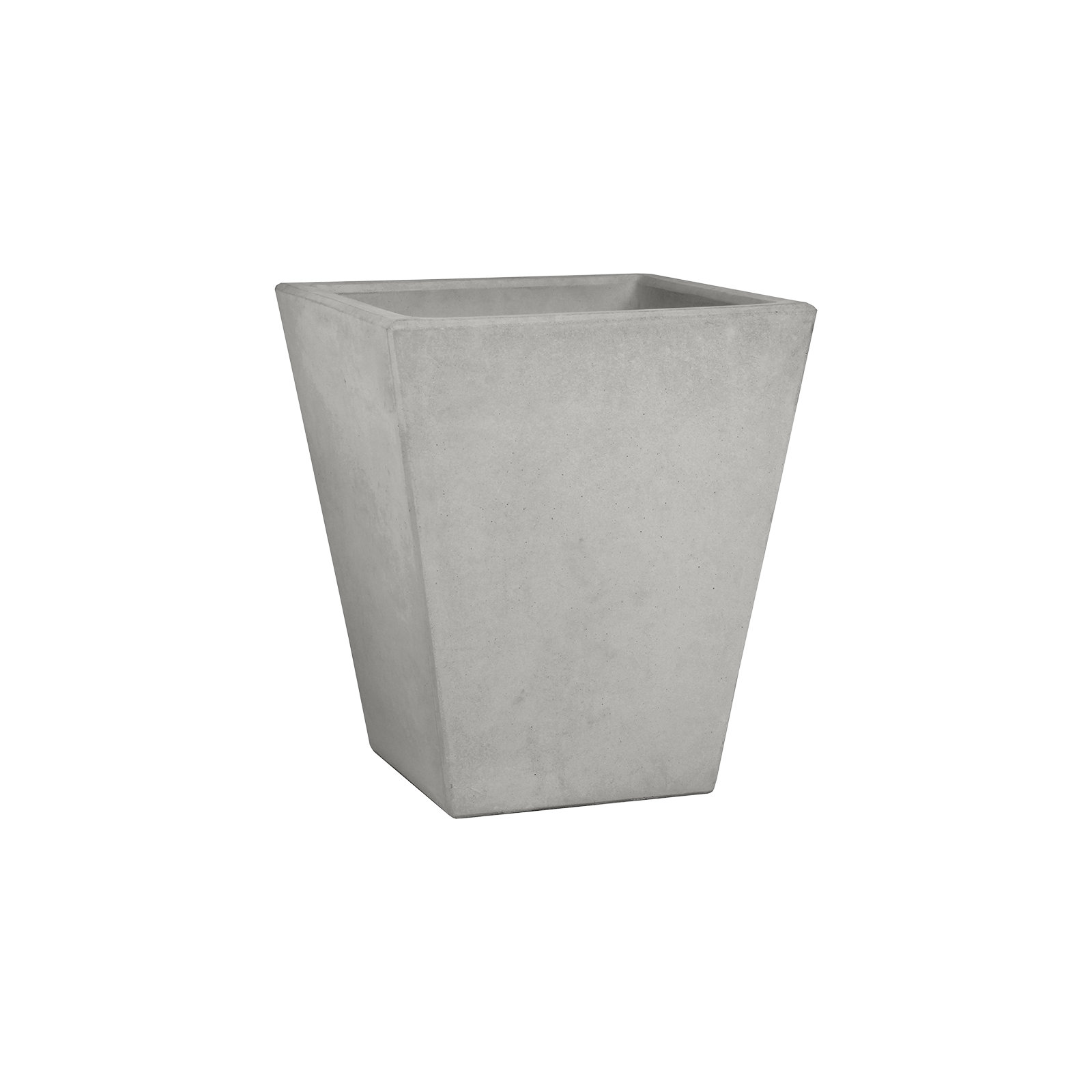 20 in. Short Tapered Square - Natural Finish - Grey